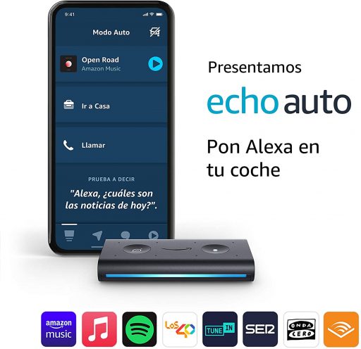 Con Echo Auto tienes Alexa en el coche