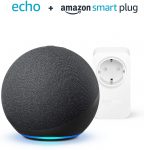 Altavoz echo con alexa y smart plug