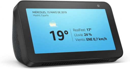 Altavoz y pantalla echo show 5 de amazon