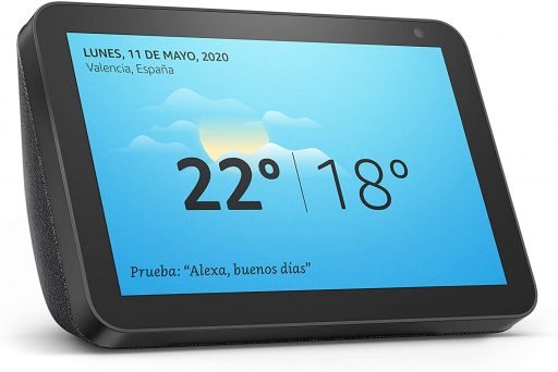 Altavoz y pantalla echo show 8 de amazon