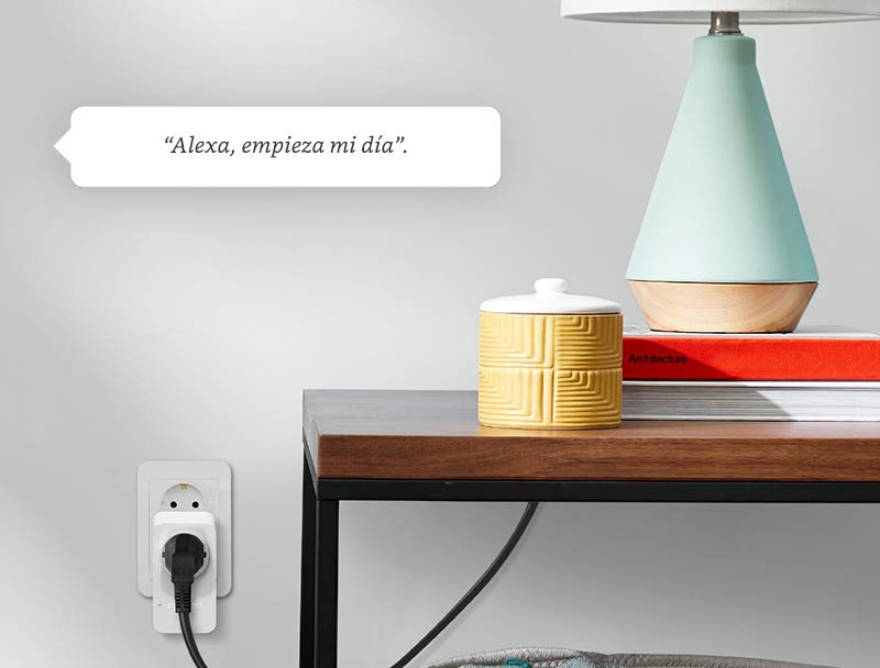 Enchufe Smart Plug inteligente de amazon con alexa